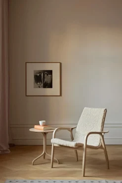 Laminett fåtölj | Fårskinn
