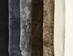 Lamino fåtölj Lackad bok | Fårskinn Scandinavian Grey