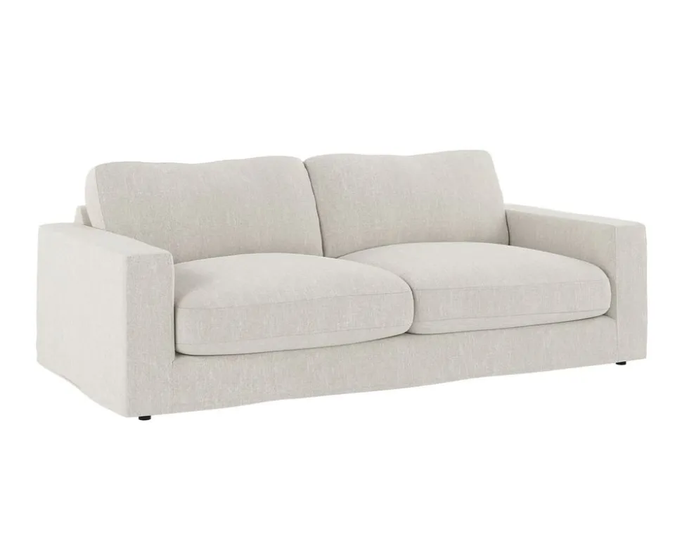 Langdon Soffa 3-sits | Casual 10 Benvit