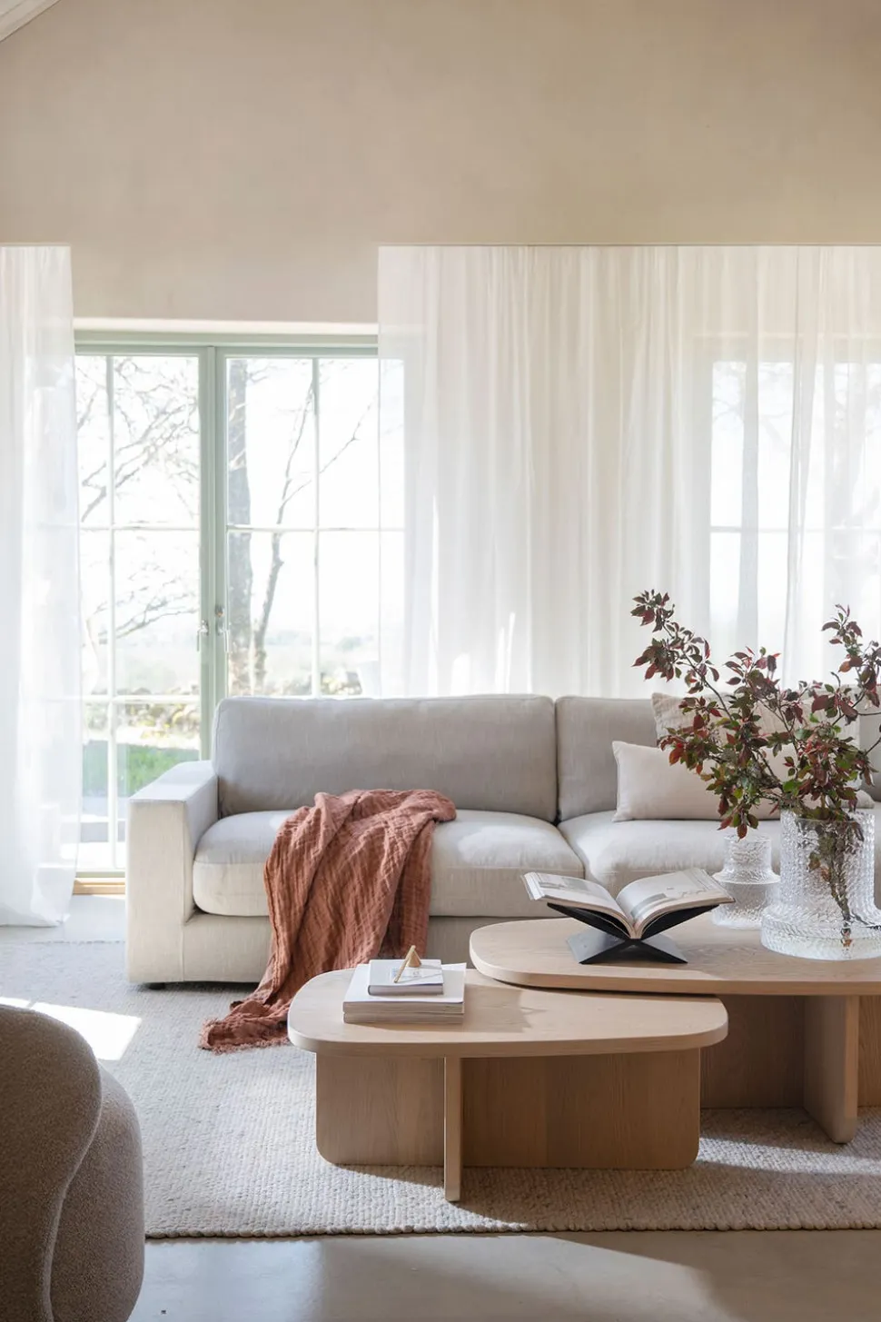 Langdon Soffa 3-sits | Casual 15 Jeansblå