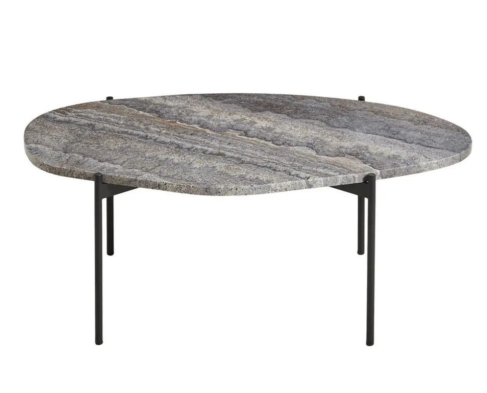 La Terra Bord Large | Grey Melange Travertine