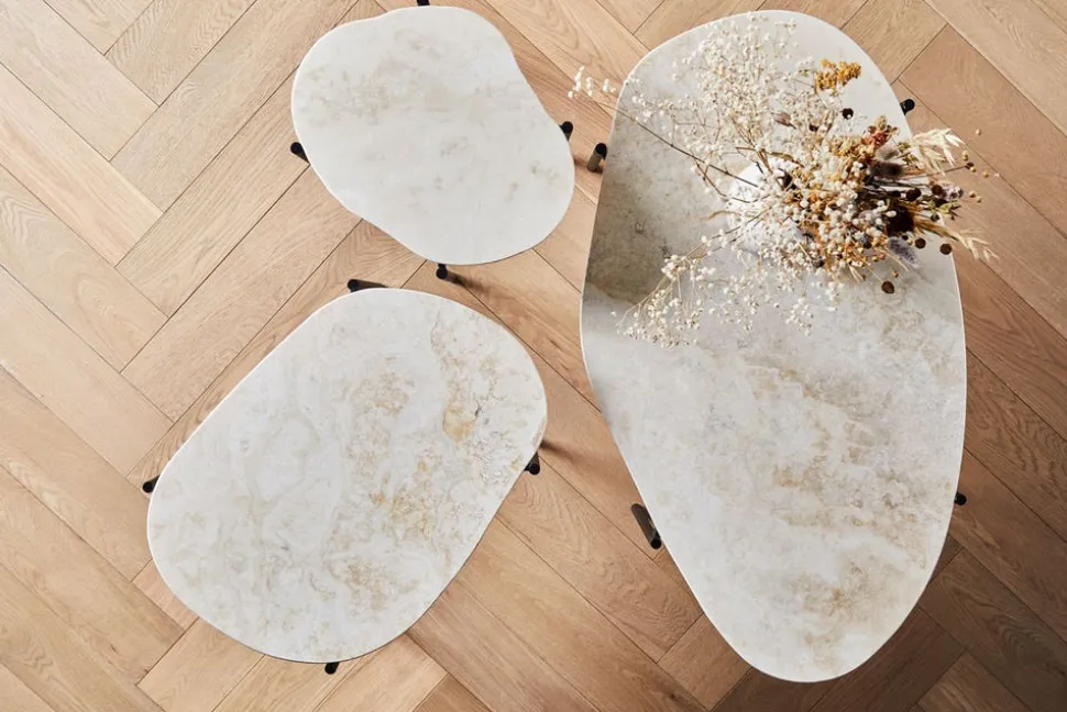 La Terra Bord Medium | Ivory Travertine