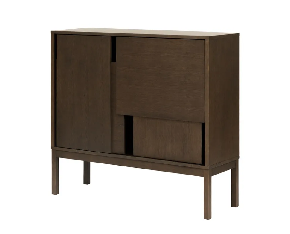 Layer Sideboard med ben | Dark Oak