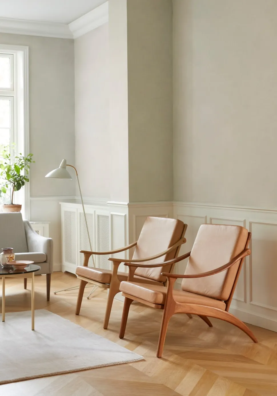 Lean Back Fåtölj | Coffee Brown Teak