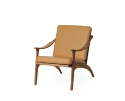 Lean Back Fåtölj | Nature Läder Teak