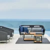 Level Soffbord Large | Vit | Teak
