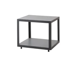 Level Soffbord Small | Lavagrå | Ljusgrå Keramik