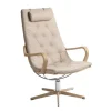 Life Fåtölj | Snurrfot Trä/Aluminium