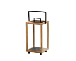 Lighthouse Lykta Small | Teak/Lava Grey