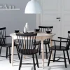 Lilla Åland Karmstol | Ljus Mattlackad Ek
