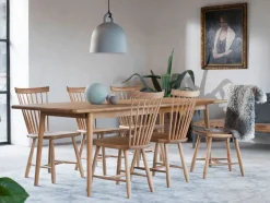 Lilla Åland Stol | Björk Mörkgrå 62