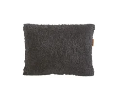 Lina fårskinnskudde 40x30 Carbon