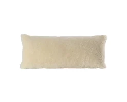 Lina fårskinnskudde 60x25 Creme