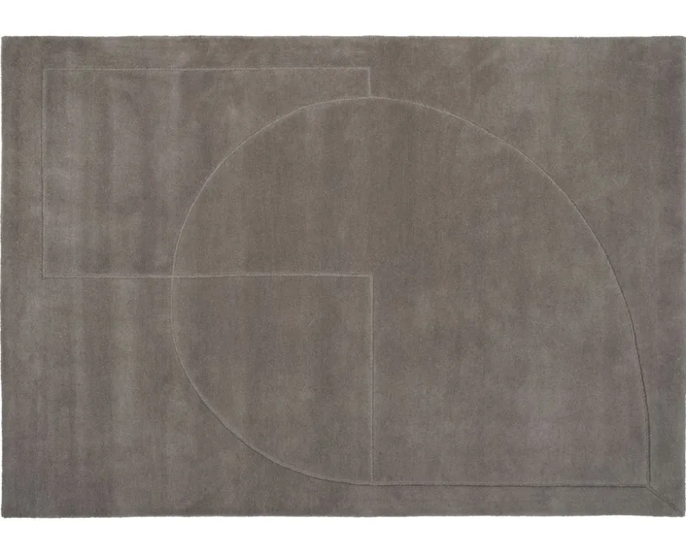 Lineal Poem matta | Grey 170x240