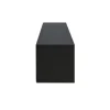 Line Byrå Burned Walnut/ Black | 6 Lådor Vägghängd