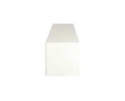 Line Byrå Burned Walnut/ White | 6 Lådor Vägghängd