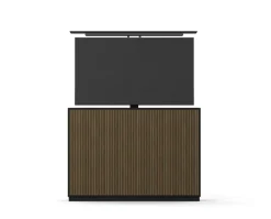 Line Slim Tv-lift 55 | Black/ Burned Walnut