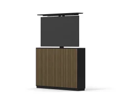 Line Slim Tv-lift 55 | Black/ Burned Walnut