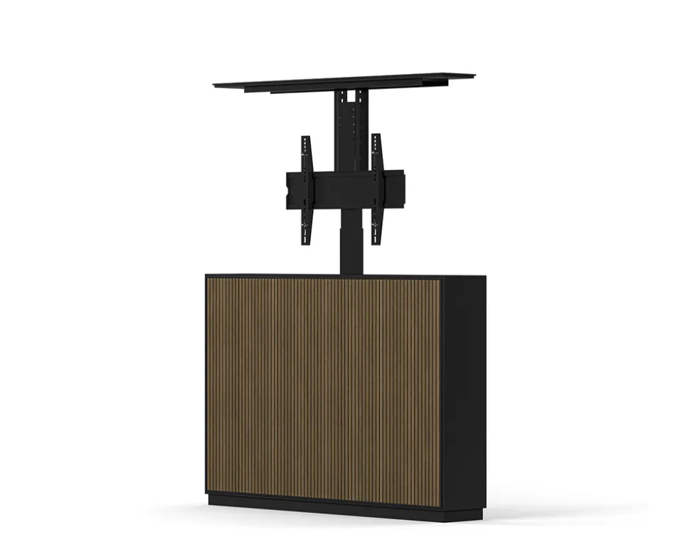 Line Slim Tv-lift 55 | Black/ Burned Walnut
