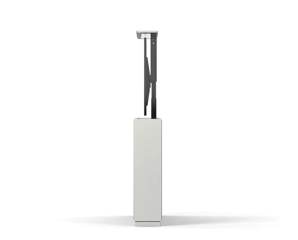 Line Slim Tv-lift 55 | White/ Burned Walnut