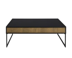 Line Soffbord Burned Walnut/ Black 130x70