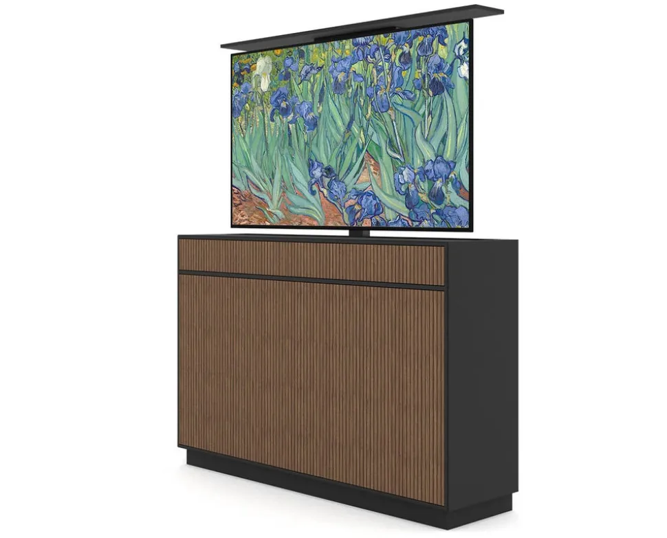 Line Tv-lift 65 | Black/ Burned Walnut