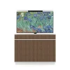 Line Tv-lift 55 | White/ Burned Walnut
