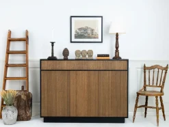 Line Tv-lift 55 | White/ Burned Walnut