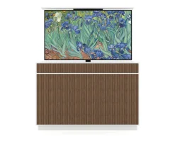 Line Tv-lift 65 | White/ Burned Walnut