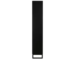 Line Vitrinskåp Burned Walnut/ Black