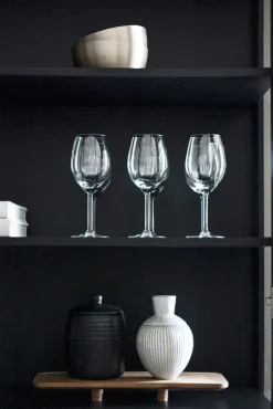 Line Vitrinskåp | Svart, 2 Glas