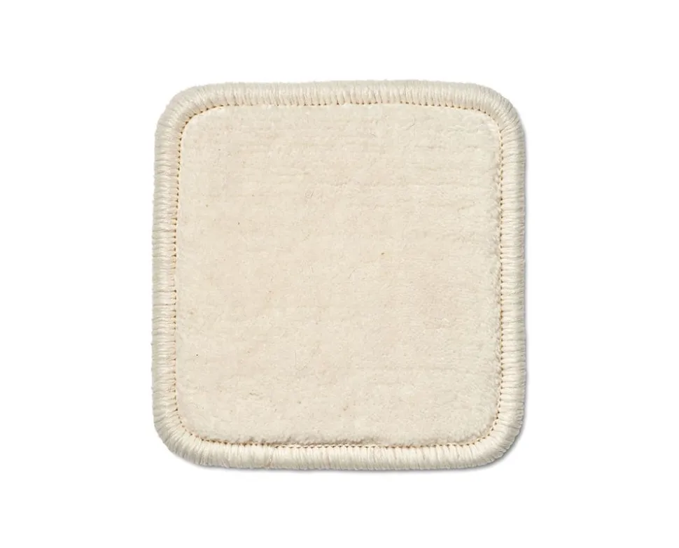 Lobby Matta 200x200 | Off White med Langett