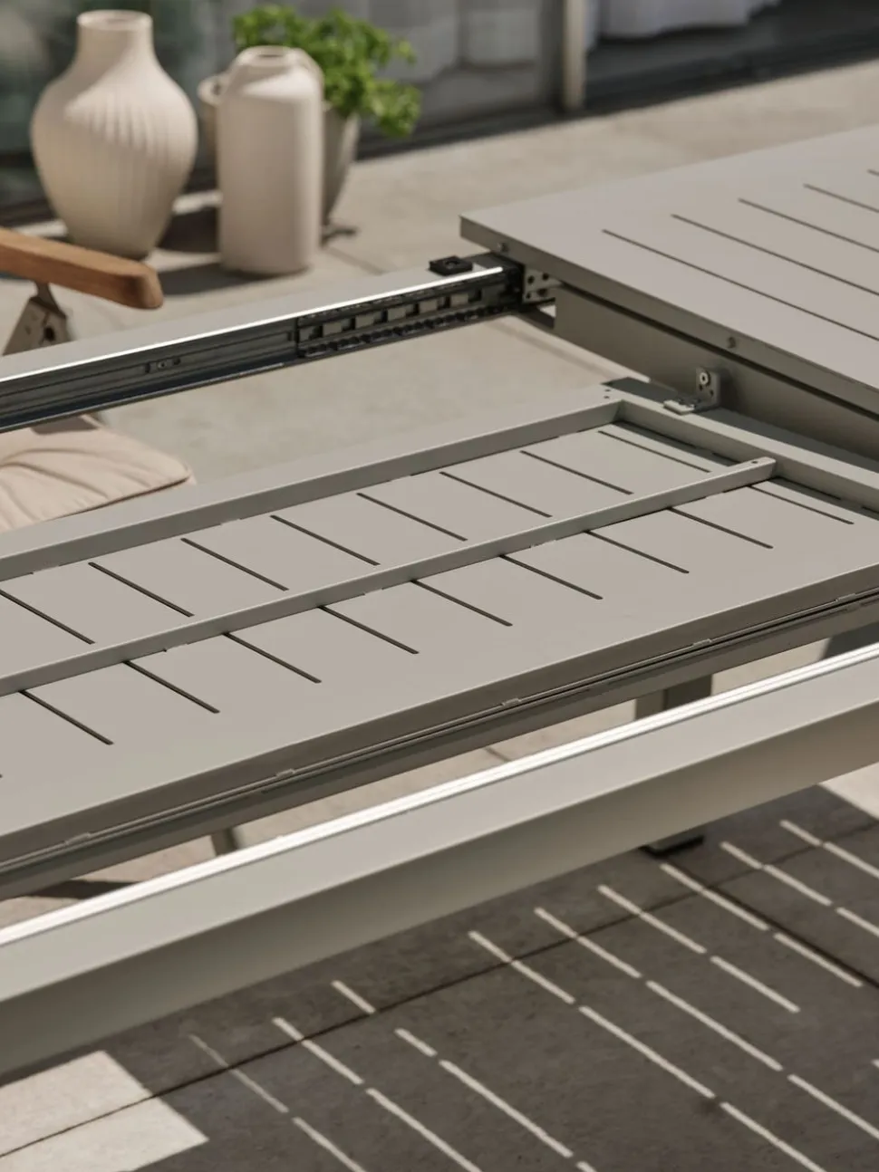 Lomma Matbord 194-312x100 | Light Grey