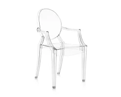 Louis Ghost Stol | Crystal