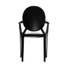 Louis Ghost Stol | Svart