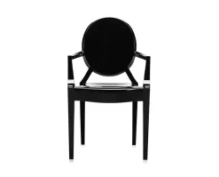 Louis Ghost Stol | Svart