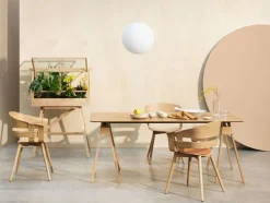 Luna Lampa Large | Vit