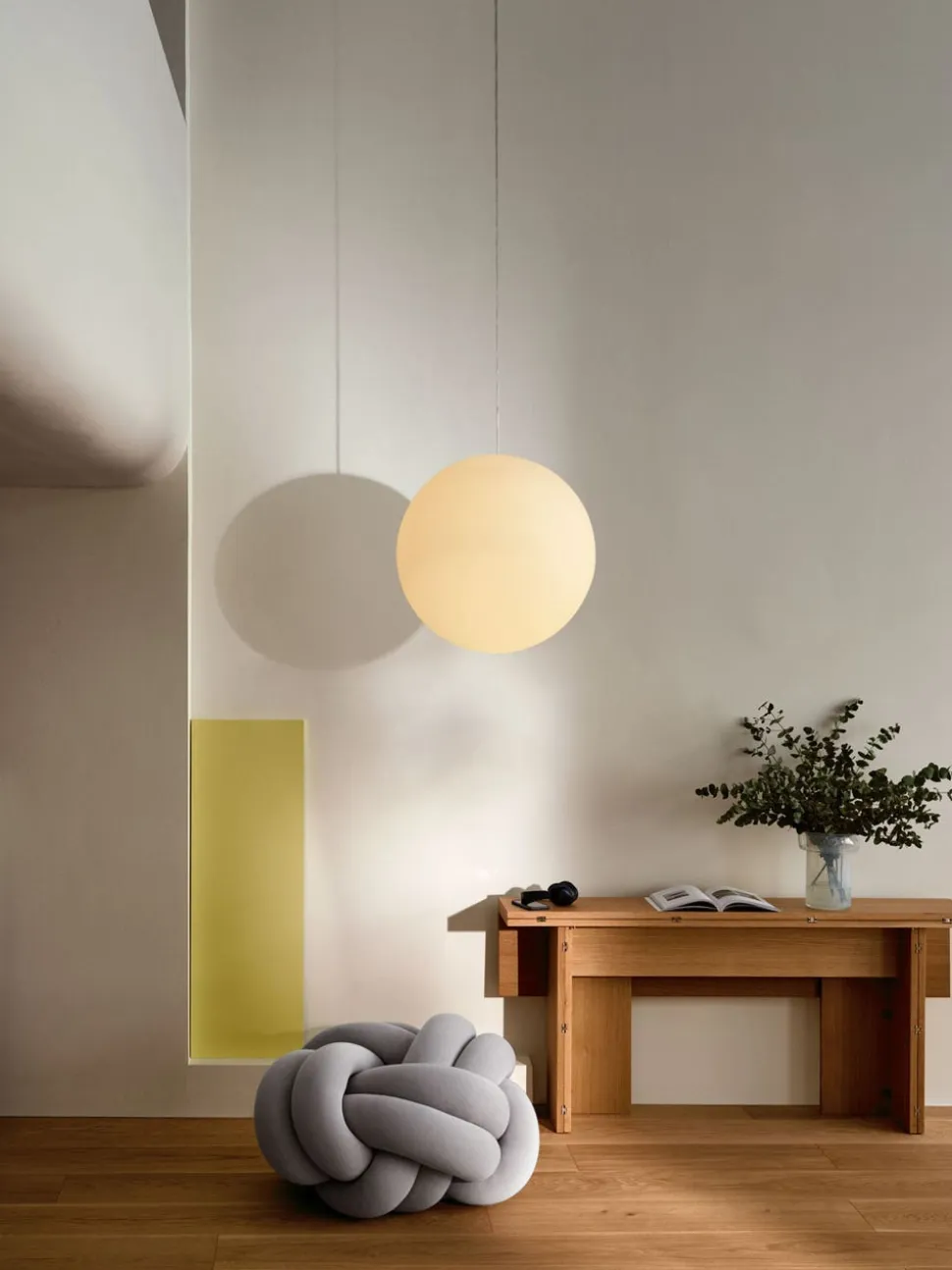 Luna Lampa XL | Vit