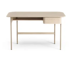 Luna Skrivbord | Låda | Nutmeg/Vitpigmenterad Ek