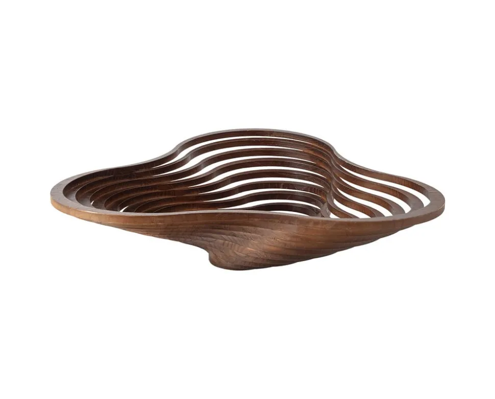 Makani Dekoration | Brunbetsad Mahogny