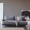 Malloy Wood Bäddsoffa | 155 cm | 579 Kenya Gravel