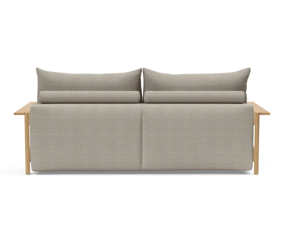 Malloy Wood Bäddsoffa | 155 cm | 579 Kenya Gravel