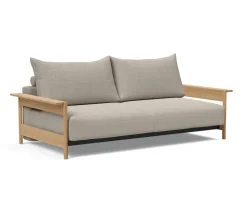 Malloy Wood Bäddsoffa | 155 cm | 579 Kenya Gravel