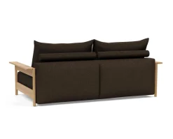 Malloy Wood Bäddsoffa | 155 cm | 358 Taura Chocco