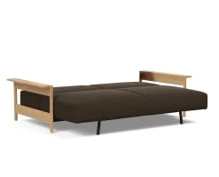 Malloy Wood Bäddsoffa | 155 cm | 358 Taura Chocco