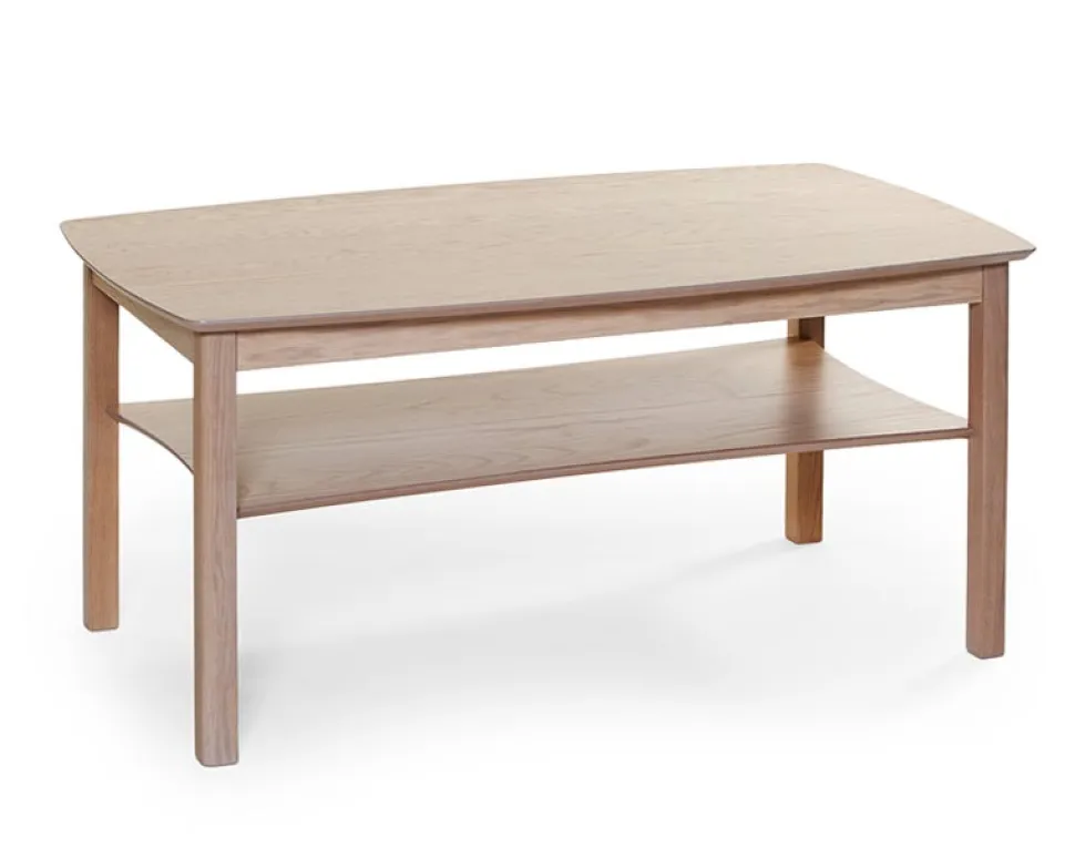 Marathon Soffbord 120 | Vitpigmenterad Ek