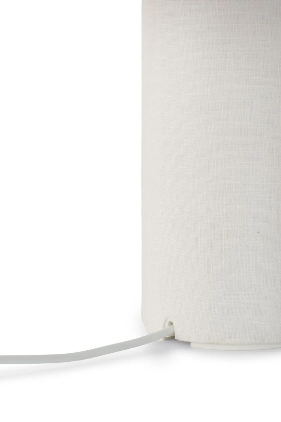Margin Portabel Lampa | Vit Canvas