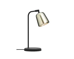 Material Bordslampa Gult stål