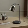 Material Bordslampa Svart marmor