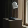 Material Bordslampa Svart marmor